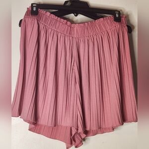 LOFT Pleated Pink Women's Shorts